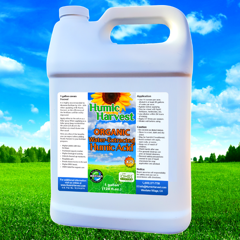 Organic Water Extracted Humic Acid® X75 - 1 Gallon